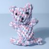 1pc Bear Shaped Pet Knot Toy