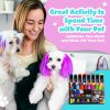 Dog Hair Dye 8 Color Dog Safe Hair Dye Non Toxic & Temporary Pet Hair Dye for Dogs