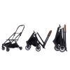 Automatic Folding Double Decker Pet Trolley, Separate Pet Trolley Lightweight Small and Medium Dog Cat Dog Trolley