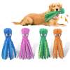 Plush Octopus Soft Dog Stuffed For DogChew Toys Interactive Dog Supplies Fleece Dog Squeaky Toys