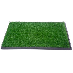 Pet toilet dog potty artificial turf environmental protection (Color: as Pic)