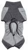 Pet Life Active 'Chase Pacer' Heathered Performance 4-Way Stretch Two-Toned Full Body Warm Up