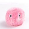 Cat Fluffy Toys Interactive Ball Catnip Cat Training Toy; Pet Playing Ball Squeaky Torch Sound Toy